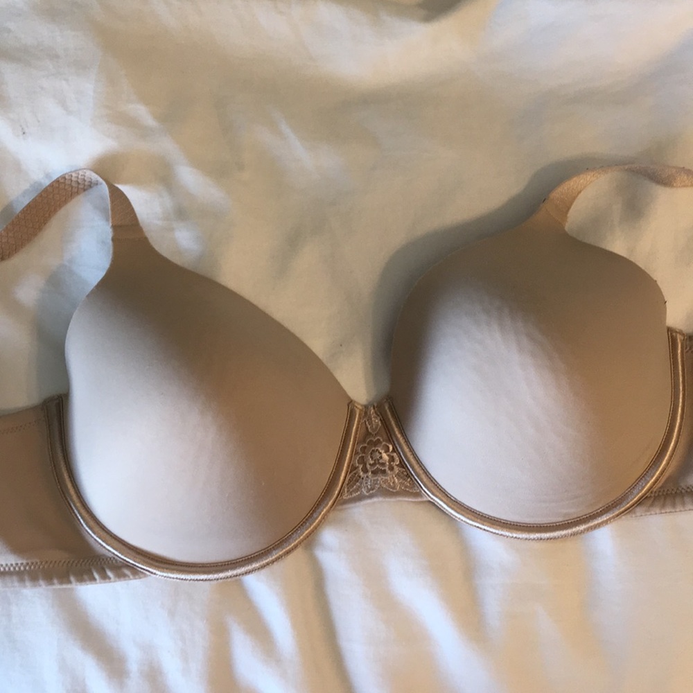 Tan underwire bra